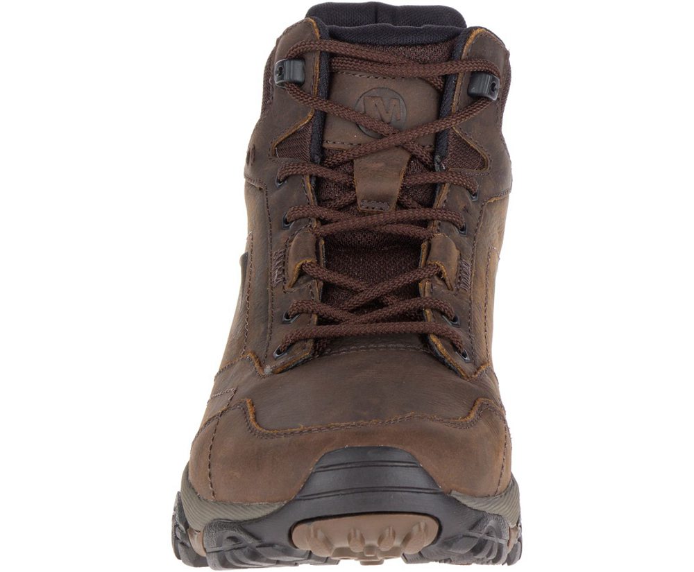 Merrell Boots Brown - Moab Adventure Mid Waterproof Wide Width - Mens 16UAJZNDK